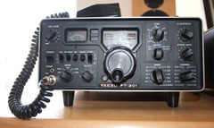 YAESU FT-301, mit FP-301; Rarität aus den 70ern