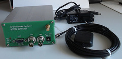 10MHz Frequenznormal GPSDO mit OCXO kompl. neuwertig