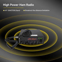 Retevis Ailunce HS4 [A9290A] 10 Meter SSB Ham Radio AM/FM/PA/USB/LSB/CW Mobile Transceiver