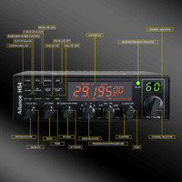 Retevis Ailunce HS4 [A9290A] 10 Meter SSB Ham Radio AM/FM/PA/USB/LSB/CW Mobile Transceiver