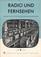 Suche DDR-Zeitschriften Radio und Fernsehen 1952 bis 1955 und 1957